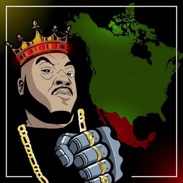 Cover art for King of North America II Melanated Manifest Destiny